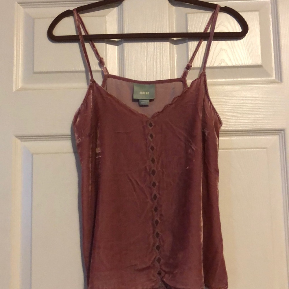 velvet maeve brand tank from anthropologie sz xs